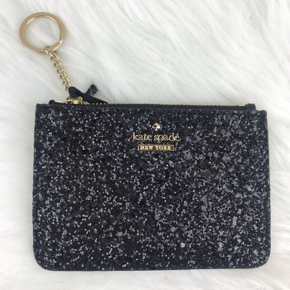 ❌SOLD❌Kate Spade Bitsy Card Case Glitter Wallet - Picture 7 of 8